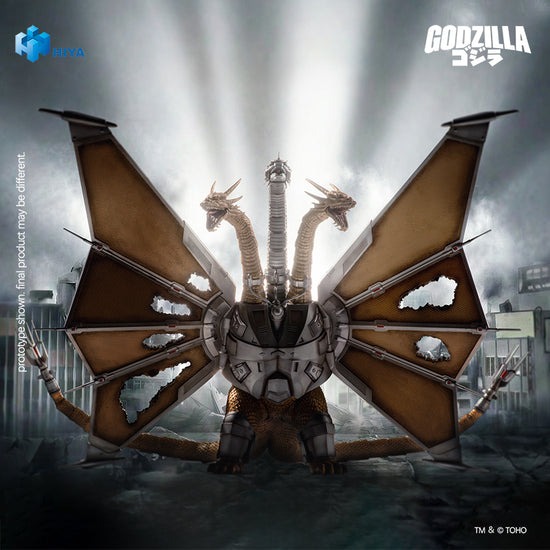 [Pre-Order] Exquisite Basic Series: Godzilla vs. King Ghidorah - Mecha King Ghidorah Battle Damaged